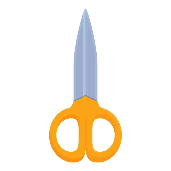 Haberdashery scissors icon, cartoon style — Stock Vector