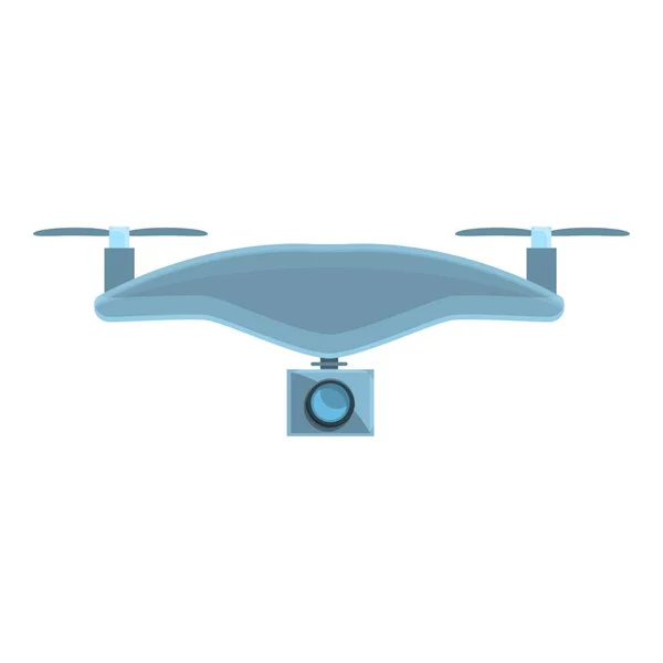 Drone technology spy icon, cartoon style — Stock Vector