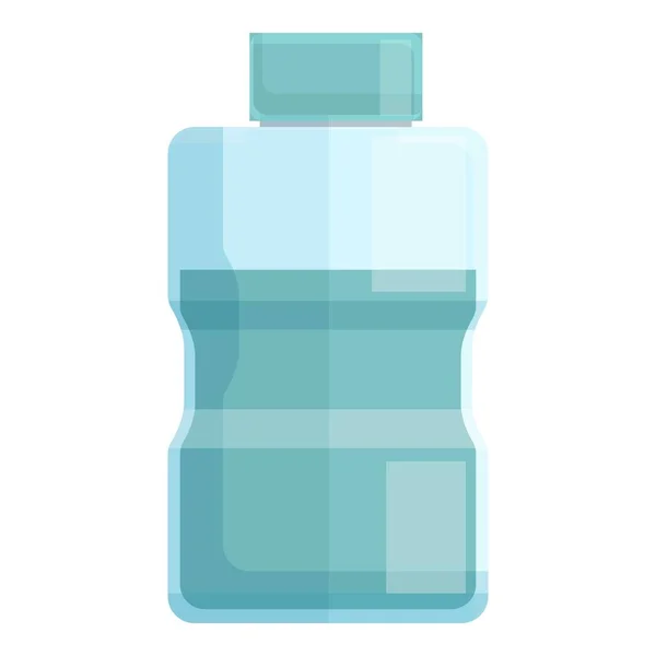 Liquid bottle teeth whitening icon, cartoon style — Stock Vector