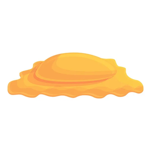 Farm Ravioli icon, cartoon style — Stock Vector