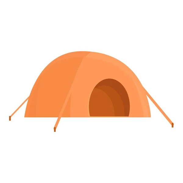 Tent voor expedities icoon, cartoon stijl — Stockvector