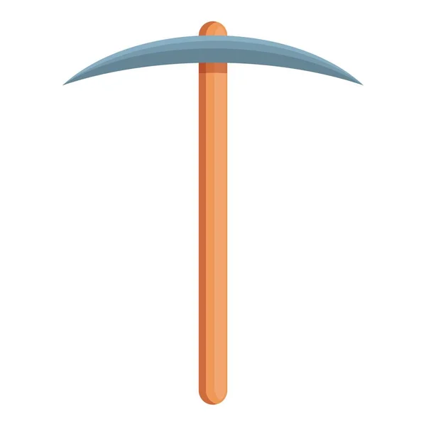 Camping ice hammer icon, cartoon style — Stock Vector