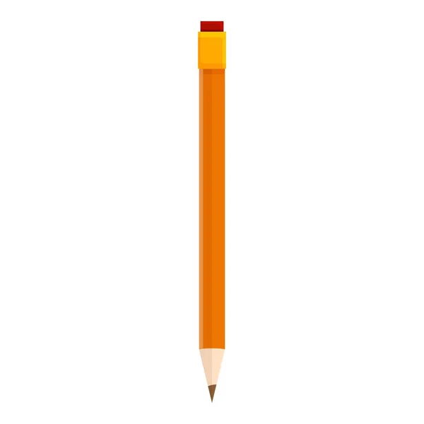 Иконка карандаша, стиль мультфильма — стоковый вектор
