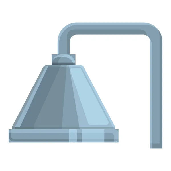 Zainstalowana ikona prysznica, kreskówka — Wektor stockowy