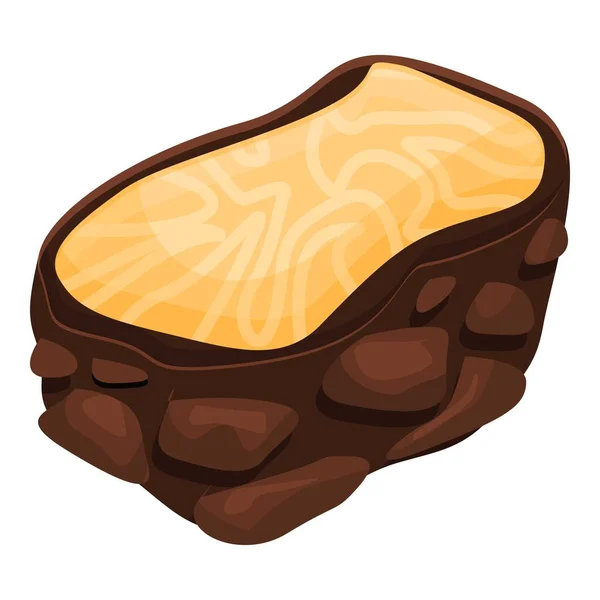 Trufa ícone cartoon vector. Cogumelo de trufa —  Vetores de Stock