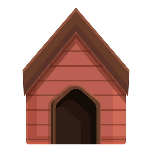 Style chien chenil icône dessin animé vecteur. Animal mignon maison — Image vectorielle