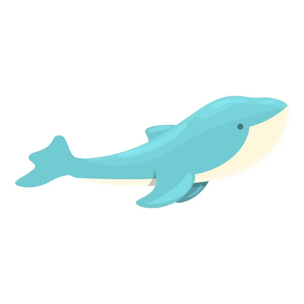 Pool dolphin icon cartoon vector. Aquarium show — Stock Vector