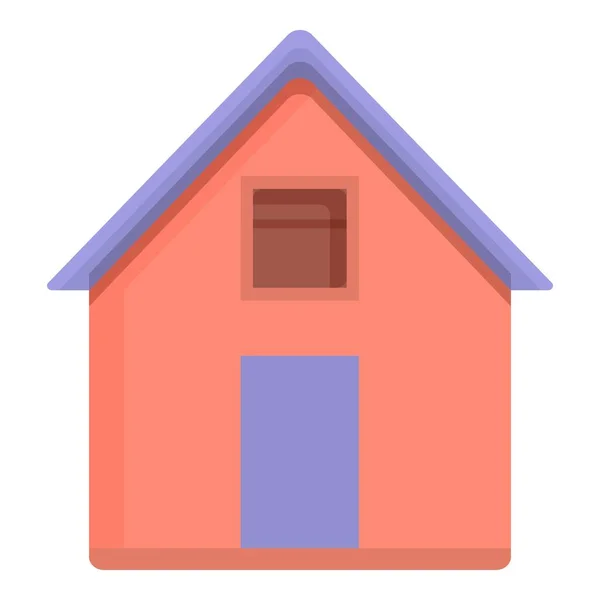 Thuis levering pictogram cartoon vector. Koeriersdienst — Stockvector