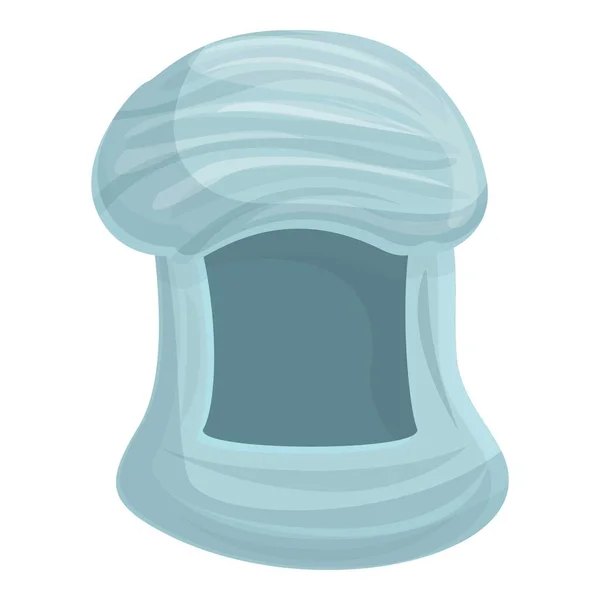 Sikh turbante icono vector de dibujos animados. Sombrero árabe — Vector de stock