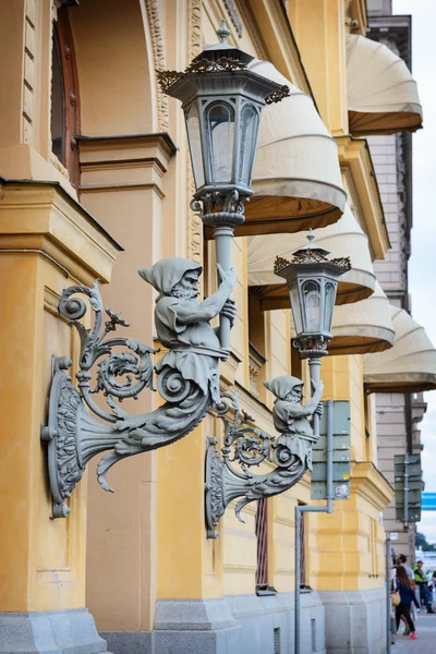 Old lantern in Stockholm — Stock Photo, Image