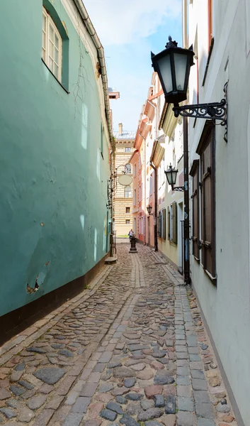 Улица в Риге — стоковое фото