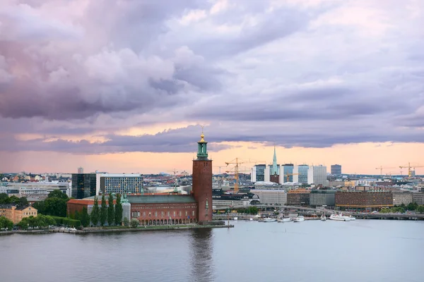 Stockholmer Rathaus — Stockfoto