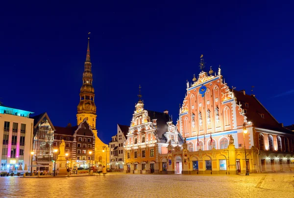 Schwarzhäupterhaus in Riga — Stockfoto