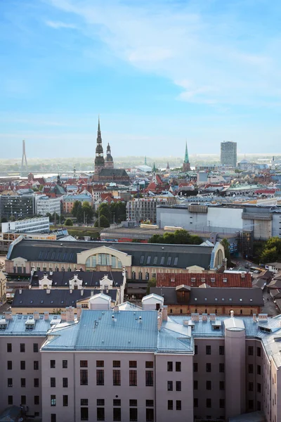 Flygfoto över riga. — Stockfoto