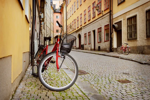 Fahrrad in Stockholm — Stockfoto