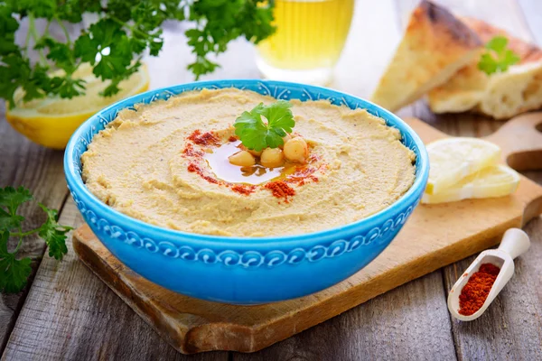 Hummus casero —  Fotos de Stock