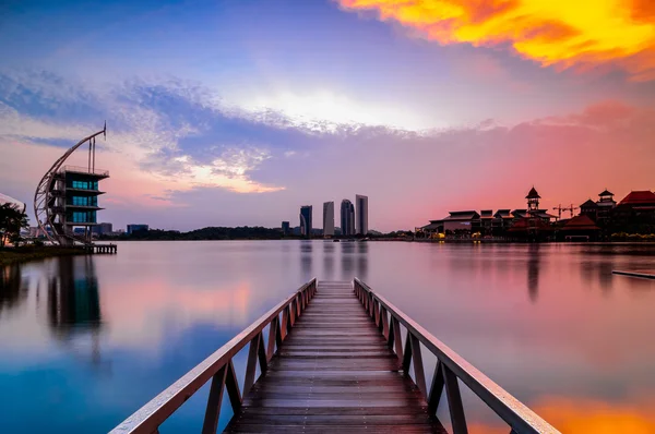 Sunrise at Putrajaya — Stock Photo, Image