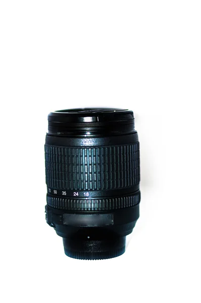 Kit lens with isolated white background — Stock Photo, Image