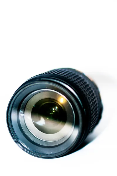 Kit lens with isolated white background — Stock Photo, Image