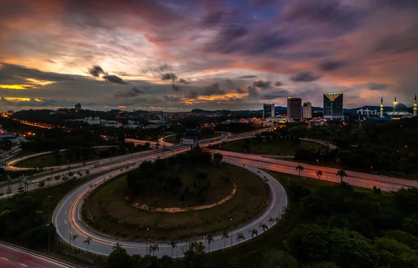 Shah Alam under solnedgången — Stockfoto