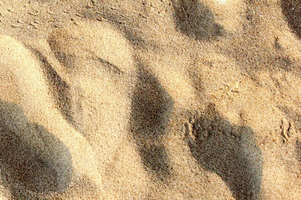 Sand surface with the shadow of the Sun. — Stock Photo, Image