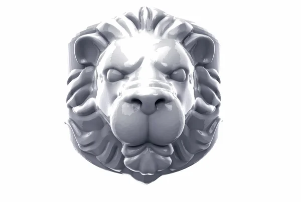 ライオン ヘッドの装飾 ストックフォト