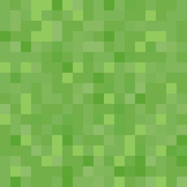 Piksel arkaplan. Oyun geçmişi konsepti. Kare şablon arka planı. Minecraft konsepti. Vektör çizimi. Açık Yeşil Vektör soyut desenli çokgen arkaplan