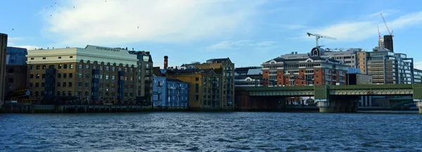 River Thames Лондон Великобритания Декабрь 2015 — стоковое фото