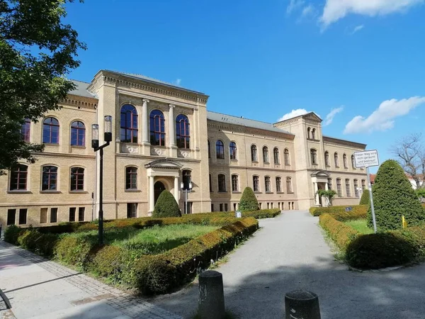 Historische Villa in Zentrumsnähe in Greifswald, Deutschland. — Stockfoto