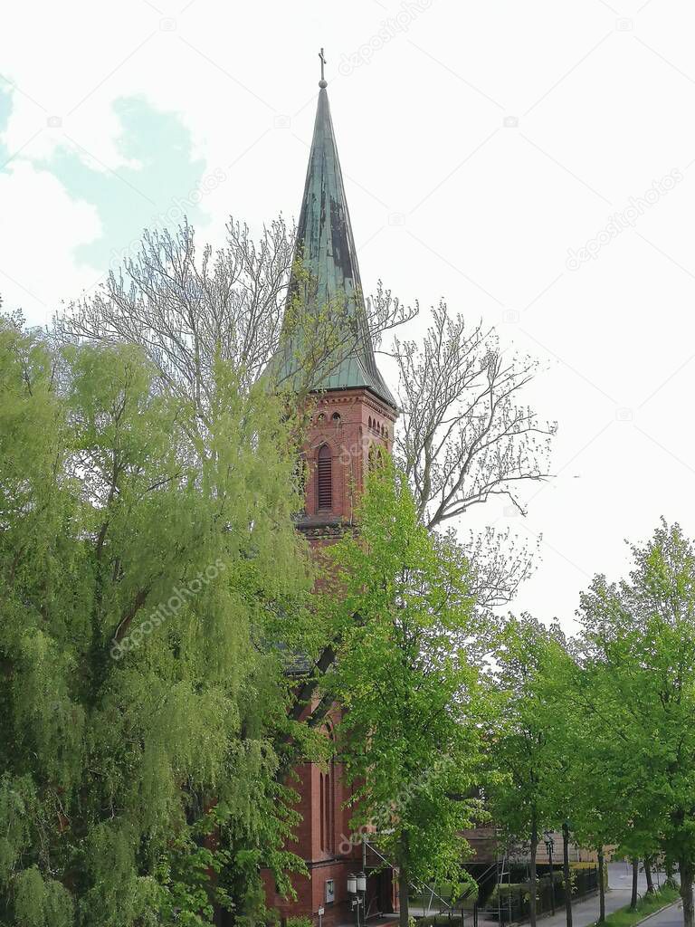 St. Jacobi church in Greifswald, Germany. Old church.