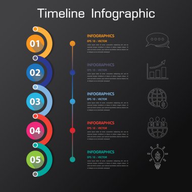  Tasarım temiz sayı zaman çizelgesi şablonu