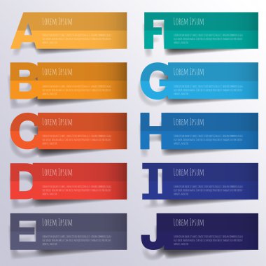 soyut 3d dijital Infographic 