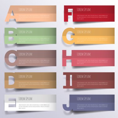 soyut 3d dijital Infographic 