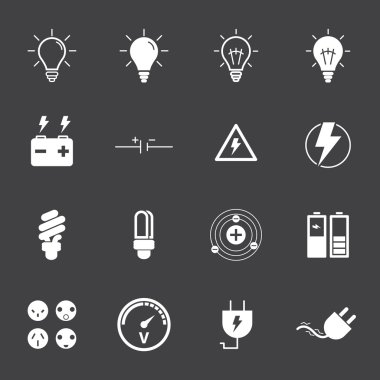 Elektrik Icons set.