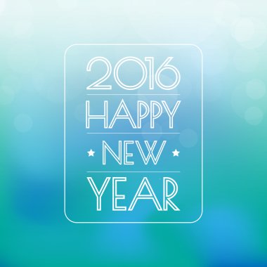 2016 happy New Year background.vector.Basic Rgb