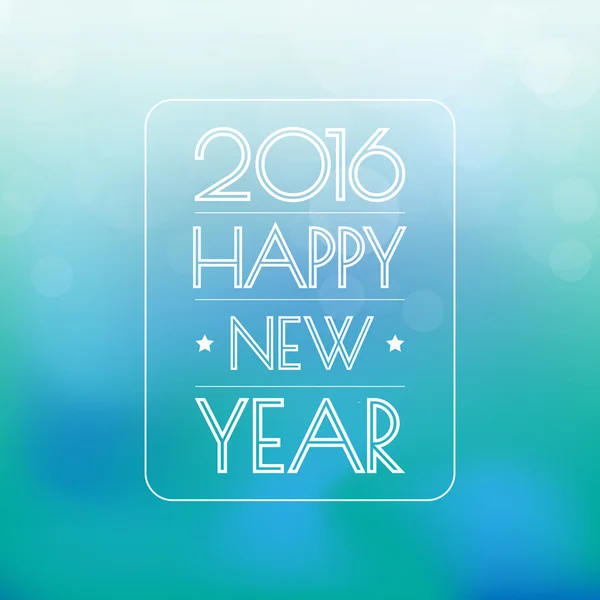 2016 happy New Year background.vector.Basic Rgb — Stok Vektör