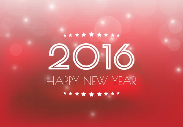 2016 happy New Year background.vector. — Stockvector