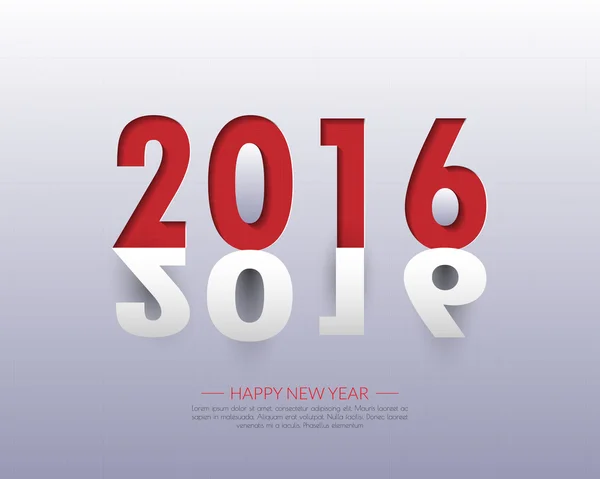 2016 Bonne année background.vector . — Image vectorielle