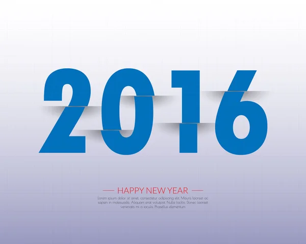 2016 새 해 복 많이 받으세요 background.vector. — 스톡 벡터