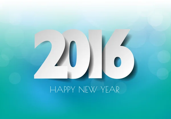 2016 mutlu yeni yıl background.vector. — Stok Vektör