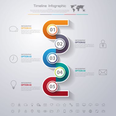 İş şablonu. İş akışı düzeni, afiş, diag kullanılabilir