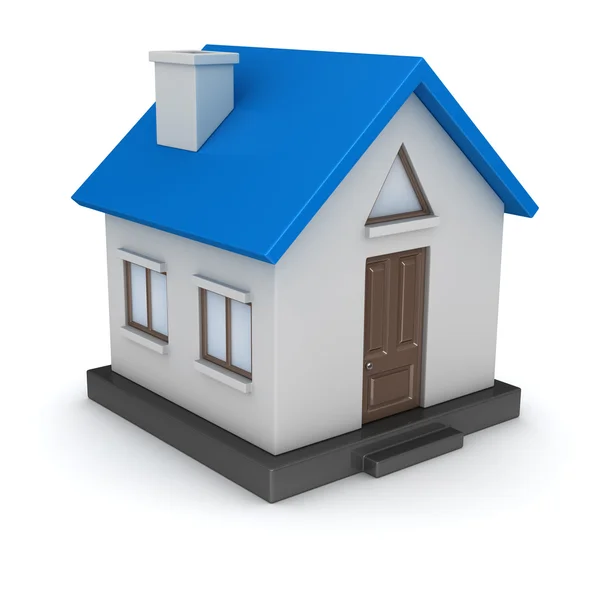 3d render of small house — Stock Photo, Image