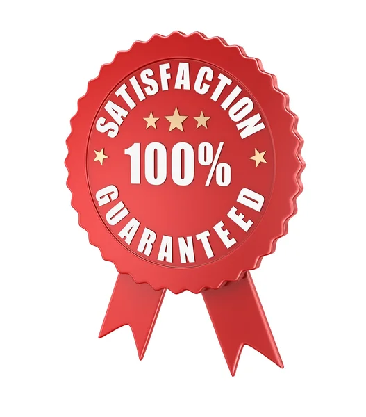 Satisfaction guaranteed — Stock Photo, Image