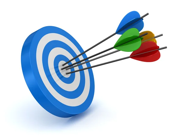 Target and arrow — Stock Photo, Image