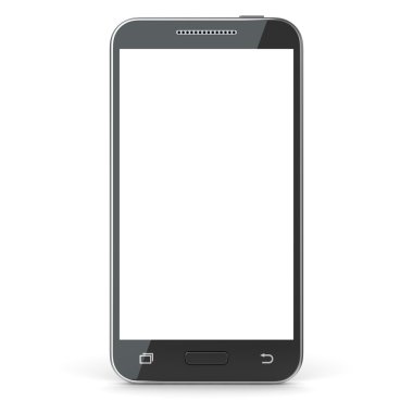 boş ekran ile Smartphone 
