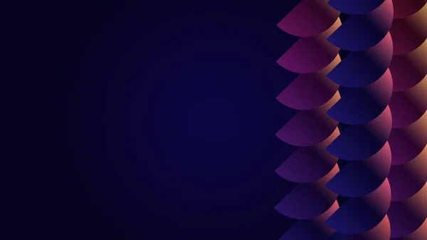 Geometrik mor şekillerin soyut arkaplanı resimleme.