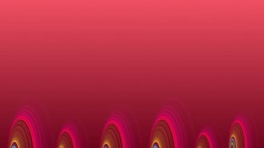 4k video içinde soyut pembe arkaplan üzerinde pembe daireler.