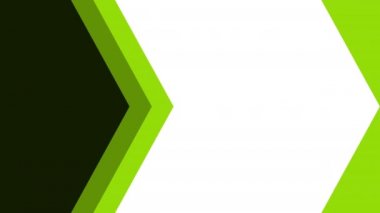 Çevrilebilir elementlere sahip yeşil ekoloji afişinin 4k videosu.