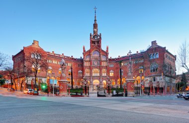 Hospital sant pau Barcelona, İspanya