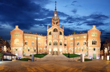 Hospital sant pau Barcelona, İspanya